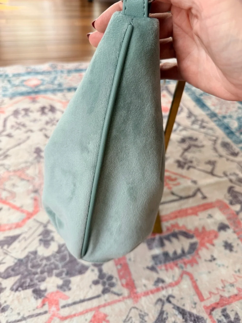Juicy Couture Queen Couture Hobo Shoulder Bag in Sage Green. - Picture 5 of 16